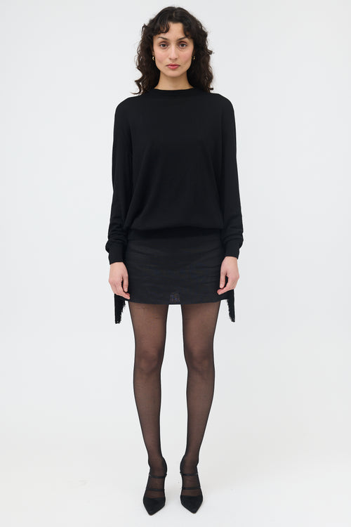 Prada Fall 2020 Fringe Sweater