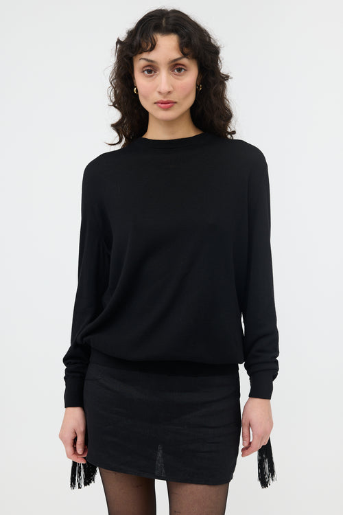 Prada Fall 2020 Fringe Sweater