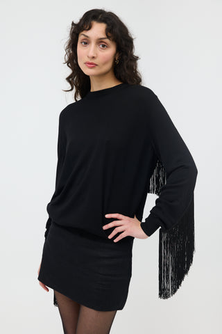 Prada Fall 2020 Fringe Sweater