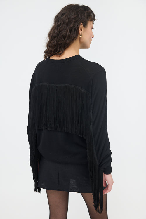 Prada Fall 2020 Fringe Sweater
