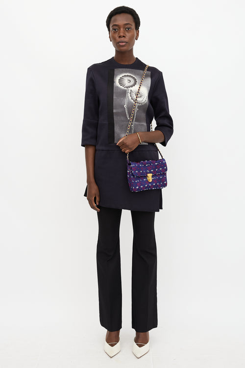 Prada Satin Floral Bag