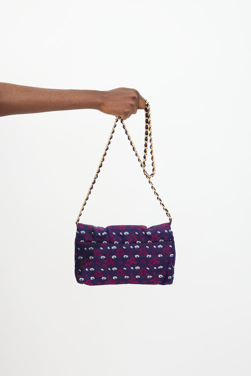 Prada Satin Floral Bag