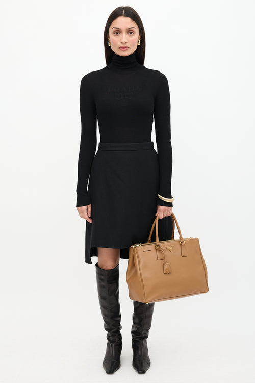 Prada Saffiano Leather Galleria Bag