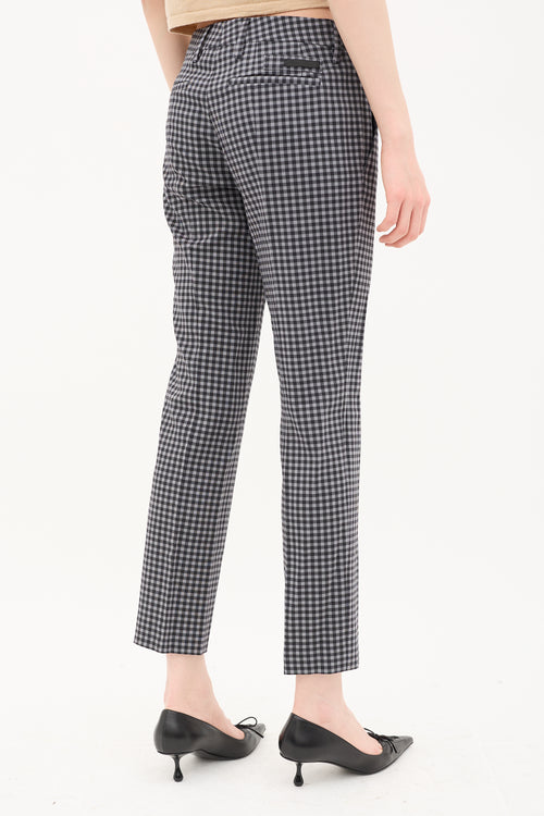 Prada Gingham Trouser