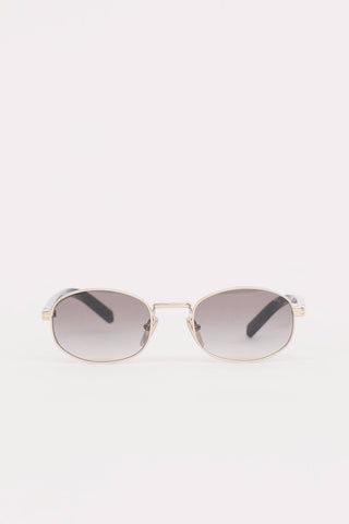 Prada SPRB53 Oval Sunglasses