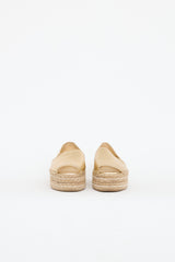 Prada Platform Espadrille Sandal