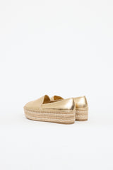 Prada Platform Espadrille Sandal