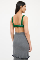 Prada FW 2017 Knit Bralette Top