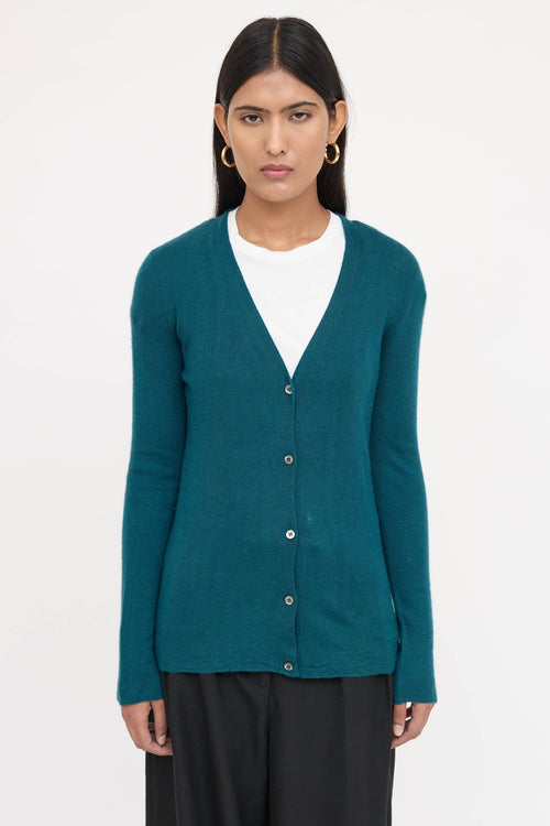 Prada Knit Button Up Cardigan