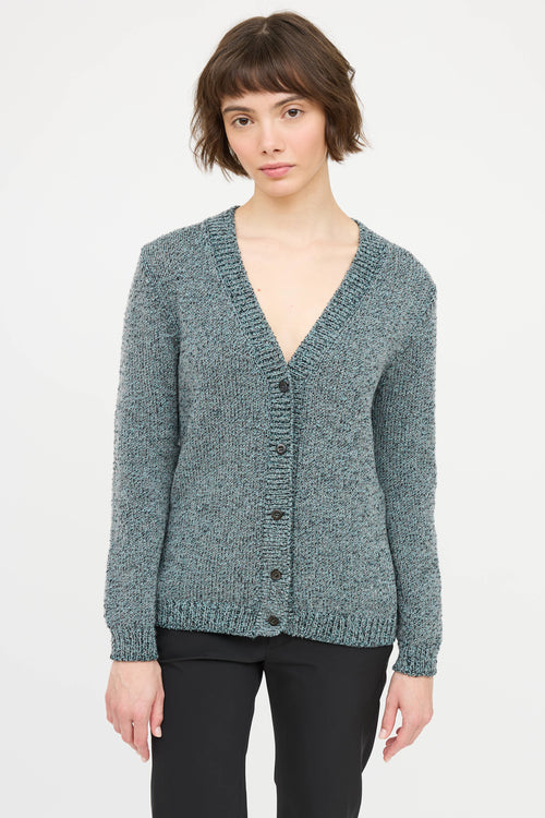 Prada 2015 Cashmere Knit Cardigan
