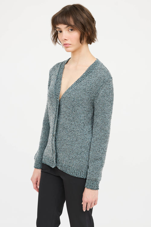 Prada 2015 Cashmere Knit Cardigan