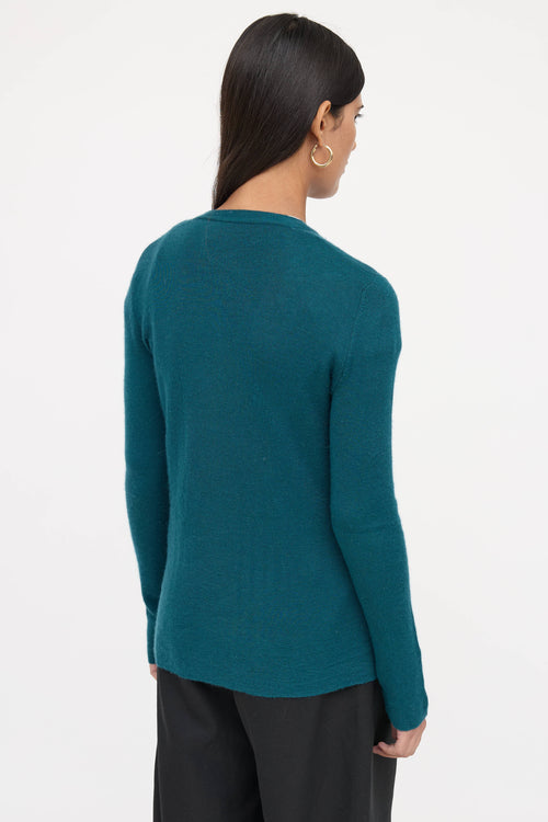 Prada Knit Button Up Cardigan