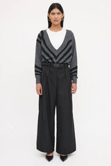 Prada Knit Striped Sweater