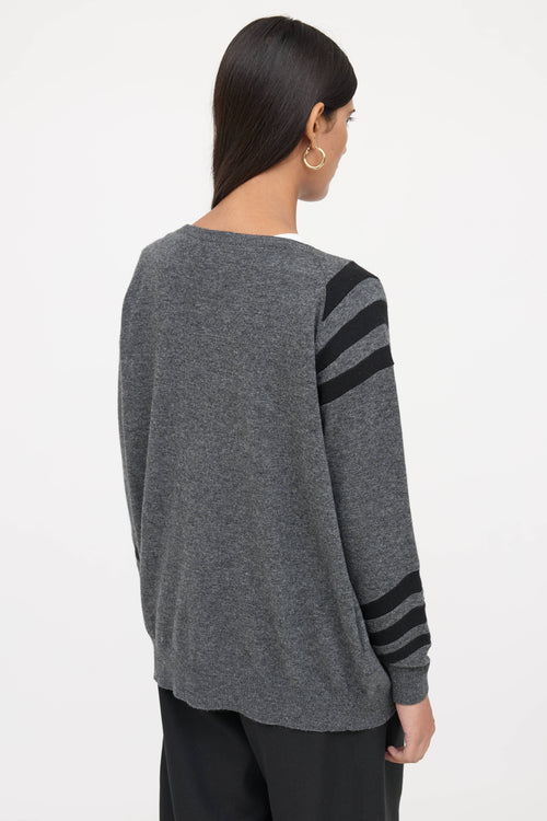 Prada Knit Striped Sweater