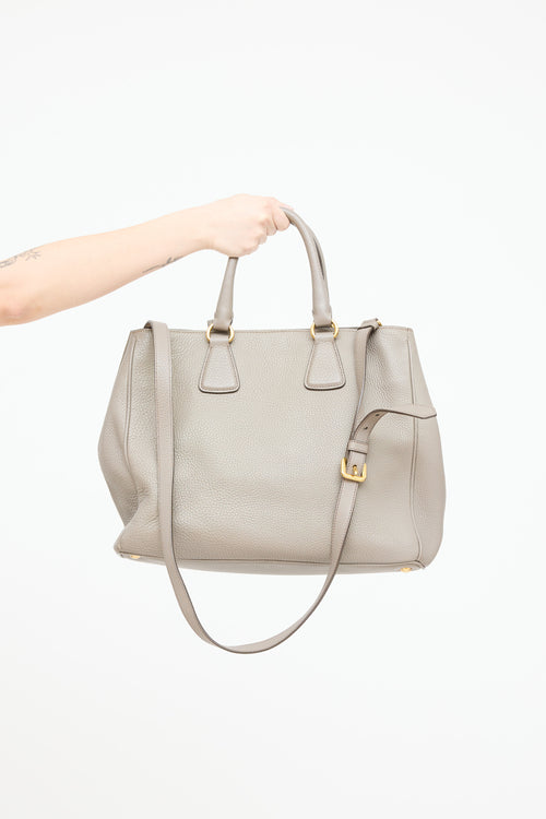 Prada Vitello Daino Tote Bag