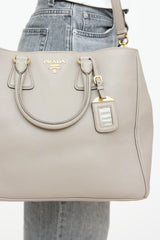 Prada Vitello Daino Tote Bag