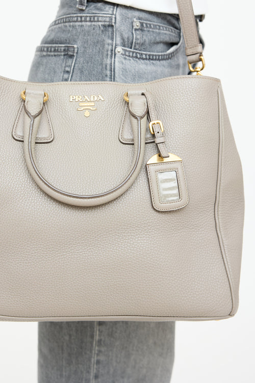 Prada Vitello Daino Tote Bag