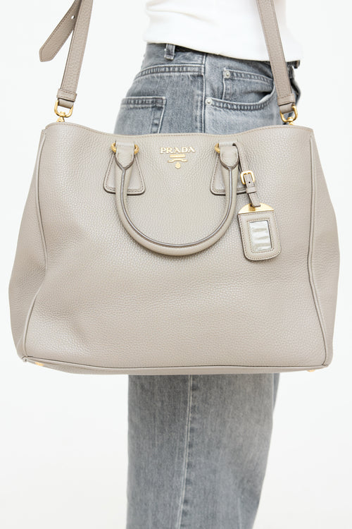 Prada Vitello Daino Tote Bag