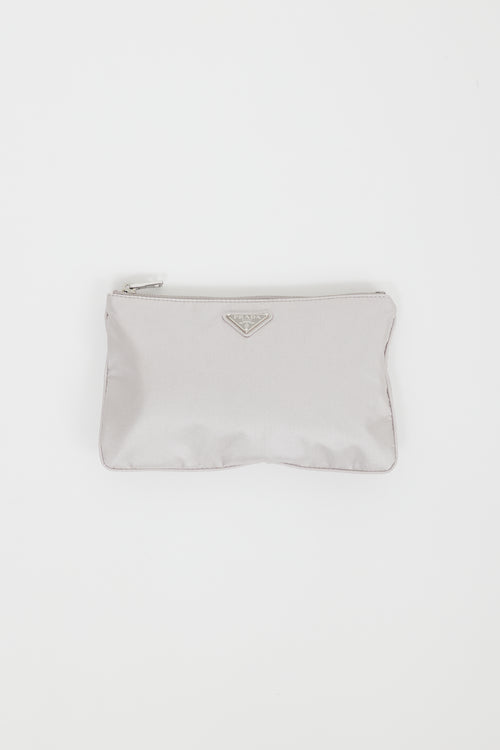 Prada Grey Sleeping Mask & Pouch