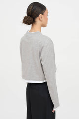 Prada Layered Jersey Top