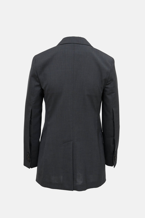 Prada 2018 Single Breasted Blazer