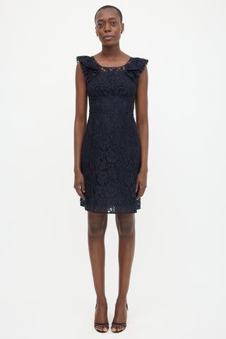 Prada Guipure Lace Dress