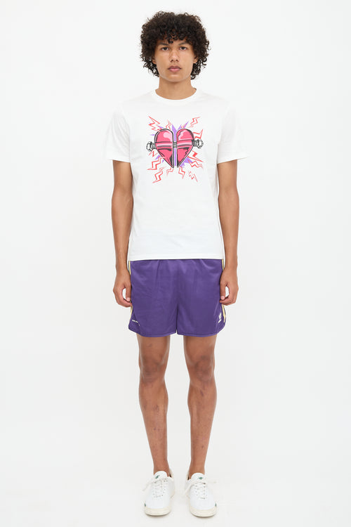 Prada Heart Graphic T-Shirt