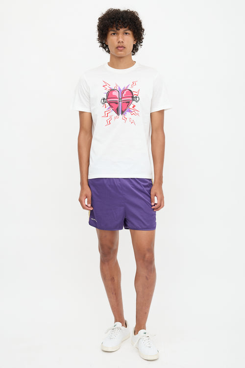 Prada Heart Graphic T-Shirt