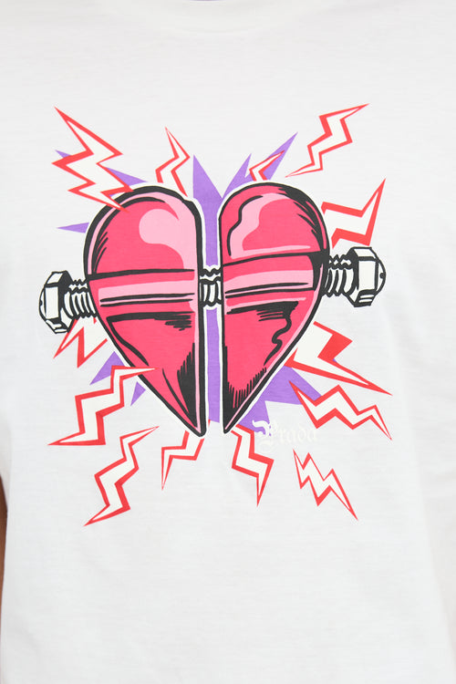 Prada Heart Graphic T-Shirt