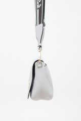 Prada Leather Identity Shoulder Bag