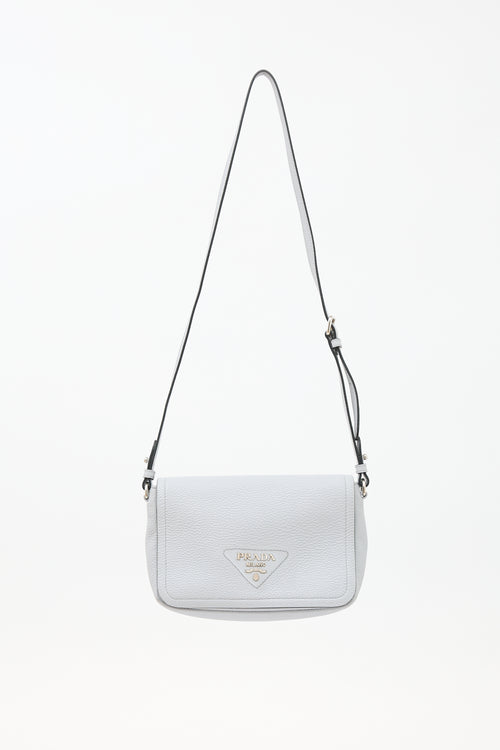 Prada Leather Identity Shoulder Bag
