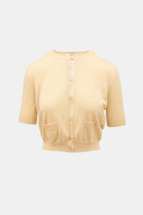 Prada Jersey Short Sleeve Cardigan