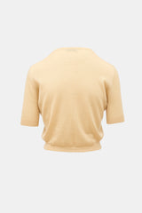 Prada Jersey Short Sleeve Cardigan