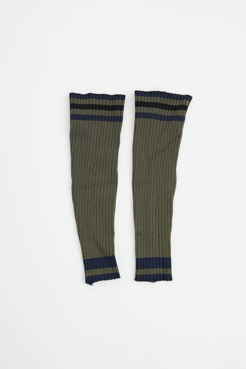 Prada SS 2014 Ribbed Leg Warmers