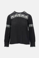 Prada Lace Panelled Blouse