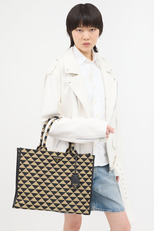 Prada Large Symbole Tote Bag