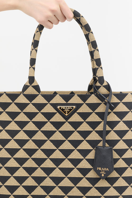 Prada Large Symbole Tote Bag