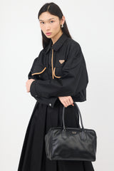 Prada Leather Bauletto Bag
