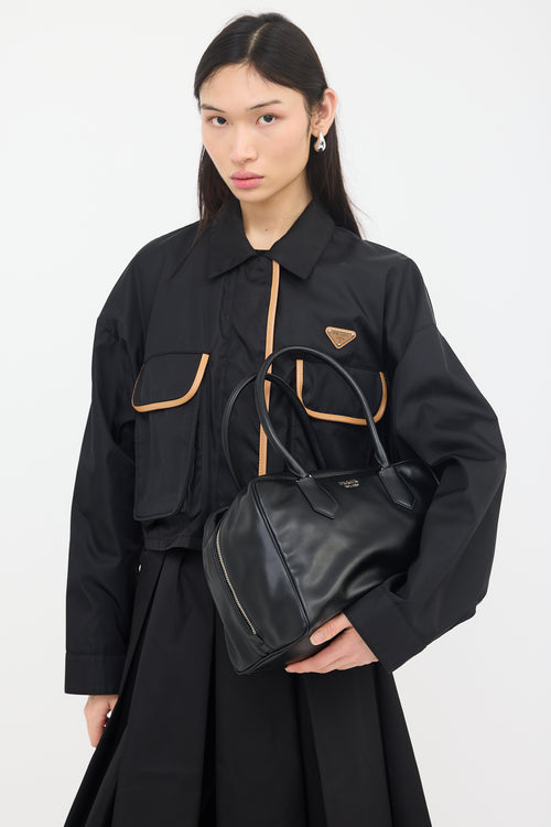 Prada Leather Bauletto Bag