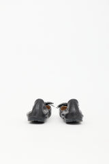 Prada Leather Bow Ballet Flat