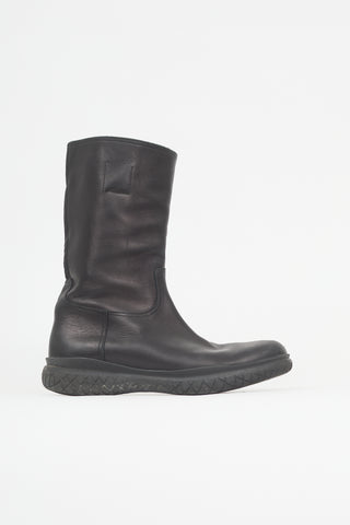 Prada Leather Calf Boot