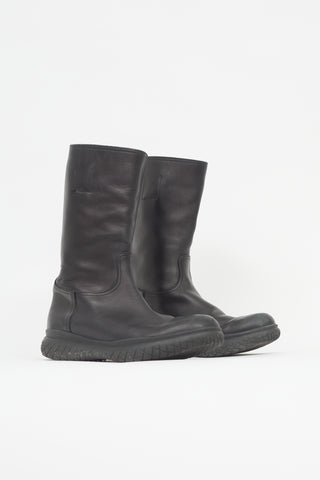 Prada Leather Calf Boot
