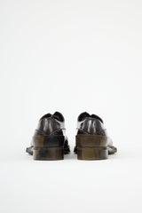 Prada Leather Camo Oxford