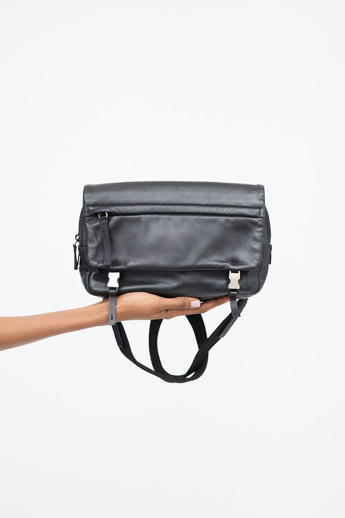 Prada Leather Chest Rig Backpack