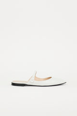 Prada Leather Cutout Mary Jane Mule