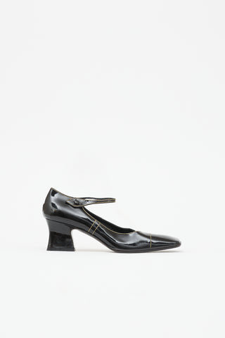 Prada Leather Mary Jane Pump