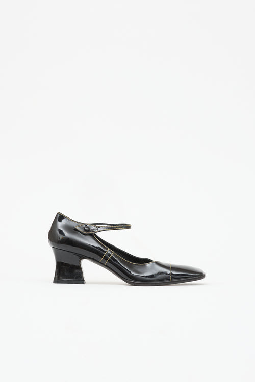 Prada Leather Mary Jane Pump