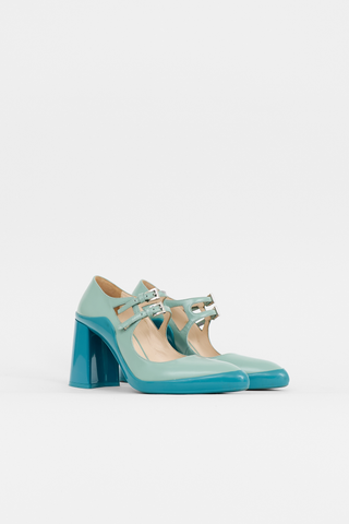 Prada Leather Mary Jane Pump