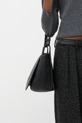 Prada Leather Messenger Bag