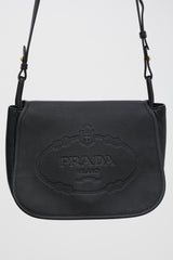 Prada Leather Messenger Bag